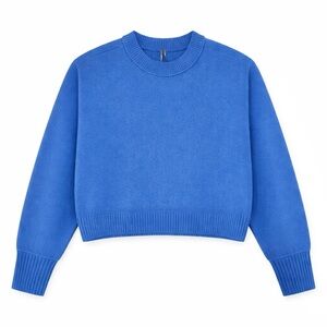 Anthropologie Blue Sweater